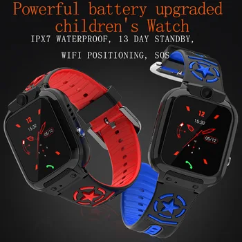 1.44 Inch Copil Inteligent Watch Două-mod de Asteptare Copil SmartWatch Cu IP67 rezistent la apa Pentru Copii Sport Digital SmartWatch