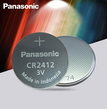 10BUC 100% Originale Noi Pentru Panasonic CR2412 3V Lithium Coin watch Brelocuri Baterie Pentru ceas swatch Pentru LEXUS Masina Controller Imagine 2