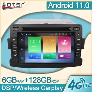 128G Android 11 Multimedia Auto Jucător de Radio Pentru RENAULT DUSTER 2012 2013 2014 2015 2016 GPS Navi Video Carplay DVD Unitatii DPS