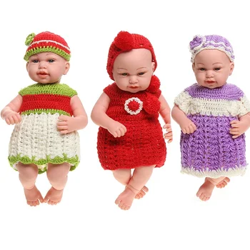 17inch Precoce Dimensiune Renăscut Lunca Papusa Kit Popular Soft Touch Realiste Culori Proaspete Renăscut Baby Doll 45cm Imagine 2