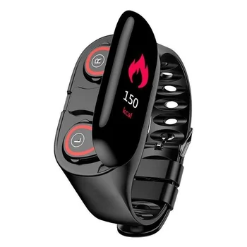 2021 Dropshipping amazon sexy Femei Barbati Sport smartwatch M1 Ceas Inteligent Cu Bt Cască Urăsc Rata Monitor de Presiune sanguina