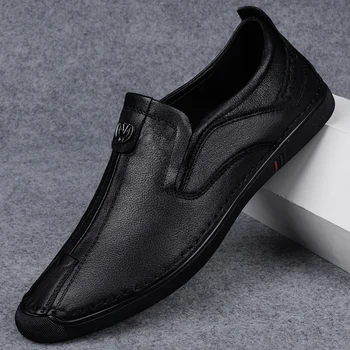 2022 Nou Toamna Casual Barbati Pantofi De Moda Din Piele Mocasini Clasic Om De Primăvară Respirabil De Conducere Confortabil Pantofi Pentru Bărbați
