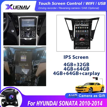 2Din Stereo Auto Pentru Hyundai Sonata 2010 2011 2012 2013 2014 Android Radio Auto Multimedia Player 13.6 Inch Navigatie GPS
