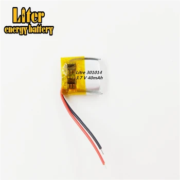 3.7 V litiu polimer baterie 301014 50MAH MP4 MP3 setul cu cască Bluetooth pentru jucării mici Imagine 2