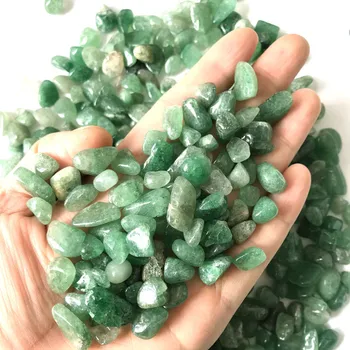 3 Dimensiuni 100g Verde Natural de Capsuni Cristal Lustruit Pietriș Pietre Minerale-Specimen Naturale, Cristale de Cuarț Piatră de Vindecare