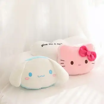 46*42CM Sanrio Kawaii Hello Kitty Kuromi Cinnamoroll Melodia Mea de Pluș Pernă Acoperă Drăguț Pernă Moale de Bază Acoperă Anime Jucării de Pluș