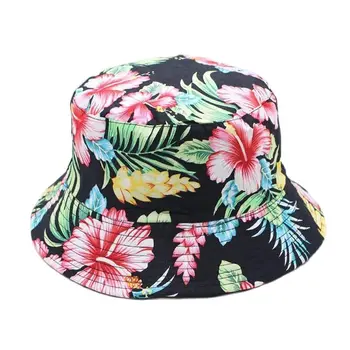 6 Stil Floare de Imprimare Găleată Pălărie Pescar Pălăria în aer liber, de Călătorie Pălărie de Soare Capac Pălării pentru Bărbați și Femei 281