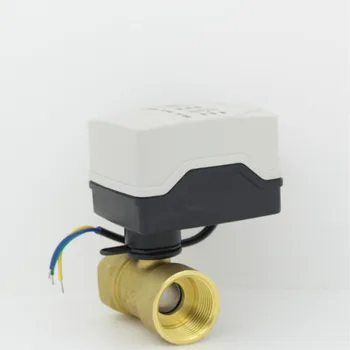AC220V DN20 mini motorizate ventil cu bilă Impermeabil electric ball valve supapă cu bilă cu acționare electrică