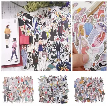 Albume Foto Jurnal Mori Fete Autocolante Scrapbooking Mozaic Desene Animate Silueta Paster Destul De Femele Decalcomanii
