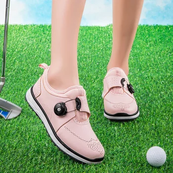 Aluneca pe iubitorii de golf, pantofi pentru bărbați și femei Respirabil unghiile rupte Non alunecare filare în aer liber pantofi de sport pentru men36-47 Imagine 2
