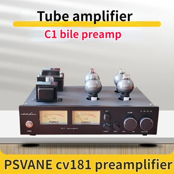 Amplificator Audio C1 6SN7GT / CV181SE Clasa a Single-ended Echilibrat tuburi Vidate Preamplificator HI-fi Home Theater Audio Amplificator