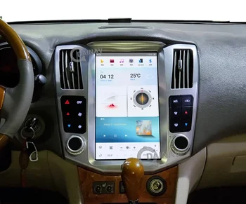 Android 11 8+128GB Tesla Stil audio Auto Pentru Lexus RX RX300 RX330 RX350 RX400 Toyota Harrier Stereo al Mașinii Player Multimedia unitate Imagine 2