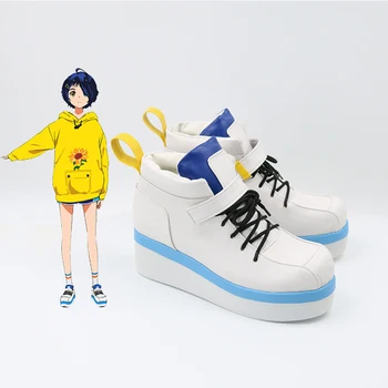 Anime Comic e de MIRARE OU PRIORITATE Cosplay Pantofi Ohto Ai Cosplay Pantofi Petrecere de Halloween petrecere a timpului Liber de zi cu Zi Pantofi Sandale Casual Pentru Imagine 2