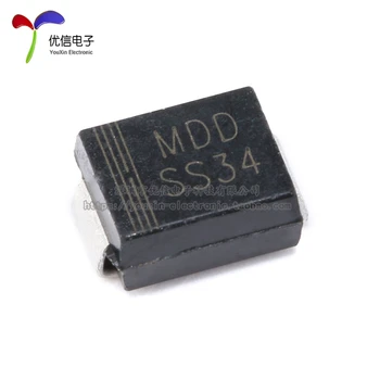 Autentic SS34 SMB (DO-214AA) 3A/40V SMD Schottky diode (10 bucati) Imagine 2