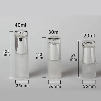 Cea mai bună calitate de îngrijire a pielii ambalaje de sticlă 30ml sticla din aluminiu pentru parfum sau loțiune în stoc Imagine 2