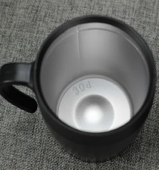 Ceașcă de cafea se Ocupe de Cană din Oțel Inoxidabil de Afaceri Izolate Ceașcă Ceașcă de Cafea cu o Lingură de Apă Cana Termos Cana de 300ml Imagine 2