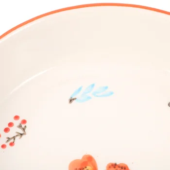 Ceramica Manere Ceramice Placinta Deep Dish Farfurie de desert Placinta Pentru Vas Adânc Tigaie Plăcintă pentru Bucătărie Acasă Imagine 2
