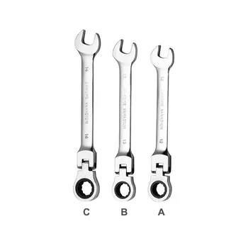 Clichet Cuplurile Cheie Rapid Dual-scop Combinație Cheie rezistent la Uzura Instrument de Mână Cutie Dinte de Viteze Inele Masini de Tip 1
