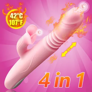 Clitorisul Frământare Dildo Vibrator Adult Jucărie Sexuală pentru Femei Clitoris Lins Pizde Instrument de Stimulare Femeie Masturbari Sex Machine