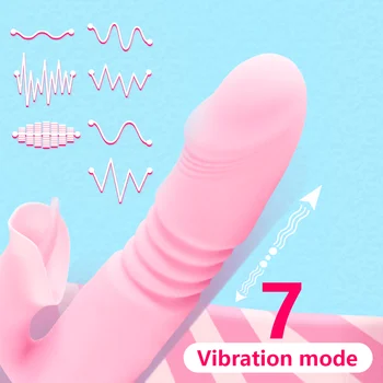 Clitorisul Frământare Dildo Vibrator Adult Jucărie Sexuală pentru Femei Clitoris Lins Pizde Instrument de Stimulare Femeie Masturbari Sex Machine Imagine 2