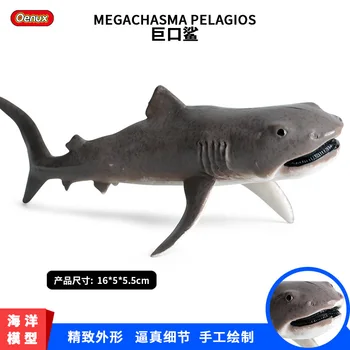 Copii solid animal marin model Rechin Marele rechin alb, Rechinul Imagine 2