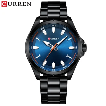 CURREN Reloj Hombre Brand de Moda Simplu Casual, Business Ceasuri Barbati Data Impermeabil Cuarț Mens Watch Relogio Masculino Imagine 2
