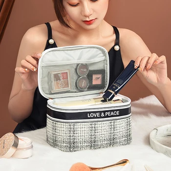 De Sex Feminin Sac De Cosmetice De Mare Capacitate Spălare Produs De Îngrijire A Pielii Organizator Xiaoxiangfeng Serie Portabil Sac De Machiaj