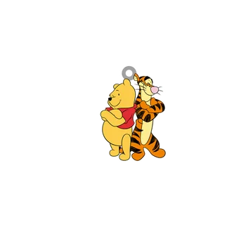 Disney Winnie the Pooh Și Prietenul Tigger Formă de pudră Epoxidică Rășină Pandantiv Acrilic Bijuterii DIY de a Face Desene animate Accesorii Bijuterii TTH469 Imagine 2