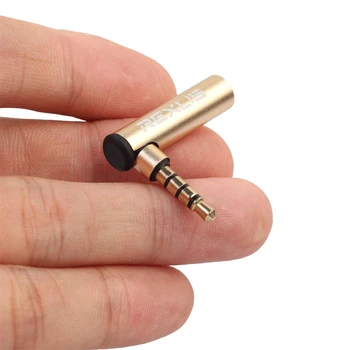 Durabil de Înaltă Calitate Piese de schimb de 3,5 mm Audio Adaptor în Unghi Drept Telefoane Mobile, Notebook-uri Plug Accessries Imagine 2