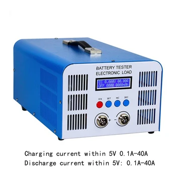 EBC-A40L Electronice de Încărcare Capacitate Baterie Tester Litiu Baterie Plumb-Acid Capacitate Tester de Încărcare / Descărcare 40A 110V/220V 200W Imagine 2