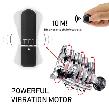 EXVOID Inel de Control de la Distanță Vibrator punctul G Masaj Portabil Glont Vibrator Puternic Vibrații Jucarii Sexuale pentru Femei Consumabile pentru Adulți Imagine 2