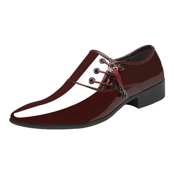 Formal din Piele Pantofi Barbati Business Casual Pantofi 2022 Oameni Noi Subliniat Pantofi de Moda Low-top Stil Britanic Mens Pantofi Rochie
