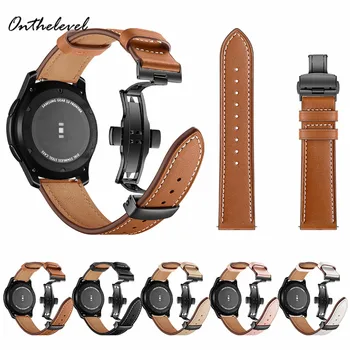 Formulat Reale Piele Catarama Fluture Amazfit Curea de Ceas Reloj de Ceas Accesorii pentru Huawei Watch Samsung GearS3 Imagine 2
