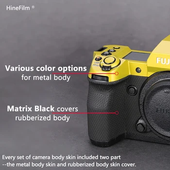 Fuji XH2S XH2 Decal Piele pentru Fujifilm X-H2S Camera Piei Protector Warp Film de Acoperire Autocolant Anti Scratch Curtea Împachetări Acoperi Cazuri Imagine 2
