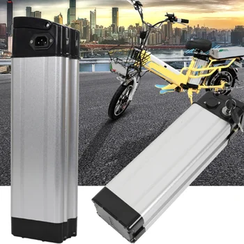 GTK pește de argint 48V 10Ah pește de argint litiu-ion baterie de 48v biciclete Electrice ebike scuter+3A Încărcător Imagine 2