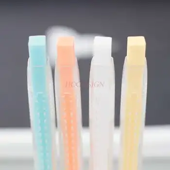 Gumă de șters automat push-tip pix-tip gumă de șters curat și nu lasă urme drăguț creion-cum ar fi pielea de păpuși pentru copii Imagine 2