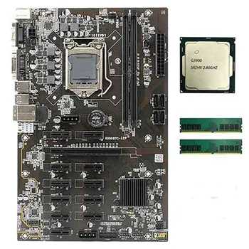 HOT-B250 12P-BTC Placa de baza Pentru Socket LGA 1151 PCI-E 16X Grafică Slot SATA 3.0 USB 3.0 Pentru Bitcoin BTC ETH GPU Mining