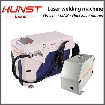 Hunst Portabile cu Laser Sudori Raycus / MAX 1000W, 1500W 2000W 220V 50Hz Laser Aparat de Sudura Cu Auto-Sârmei Apa Chiller Imagine 2