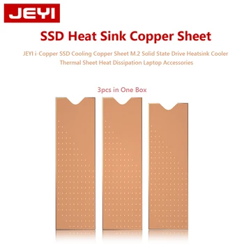JEYI i-Cupru SSD de Răcire Tablă de Cupru M. 2 Solid state Drive Radiator Cooler Termică Foaie de Disipare a Căldurii Accesorii Laptop