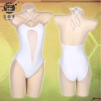 Joc de Azur Lane Kaohsiung (Mastiff) Cosplay-O bucată de Anime costum de Baie de Două-dimensional Fata Bikini Imagine 2