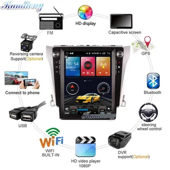 Kaudiony Android 11 Pentru Toyota Camry 2012-2018 Auto Radio Navigatie GPS DVD Auto Multimedia Player WIFI Video DSP 4G Stereo Imagine 2