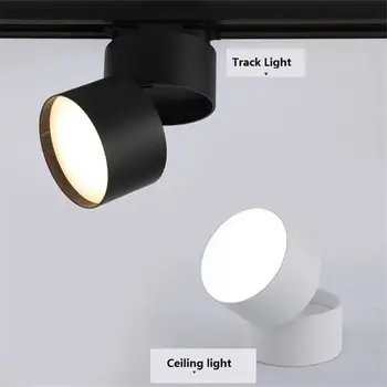 LED corp de Iluminat Plafon lumini la fața Locului pentru a Trai Lamp 7w 12w 15w Iluminat de Tavan Pentru Bucatarie Baie Suprafata lumina montate LED-uri Face Imagine 2