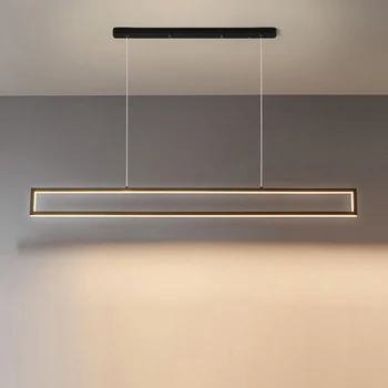 LED-uri moderne Candelabru Pentru Sala de Mese Birou de Studiu Bucatarie Dormitor Tavan Acasă Pandantiv Lampă de Control de la Distanță de Design de Lumină Agățat