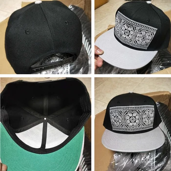 Livrare gratuita Personalizate Snapback Personaliza Snapback pălării hiphop Șapcă de Baseball 50 buc / design pe culoarea Produsului timp de aproximativ 20 de Zile Imagine 2