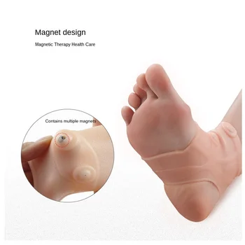 Magnet Magnetoterapie Grija de Sprijin Glezna Bărbați și Femei, Sport, Protecție Moale pentru Piele Respirabil Glezna Comune de Protecție Imagine 2