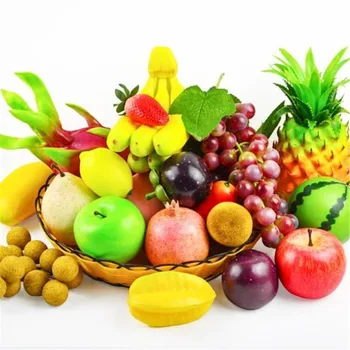 mango, lamaie, banane, portocale carambola Mangosteen avocado, ananas, fructe tropicale decoratiuni elemente de recuzită de Simulare fals fructe model