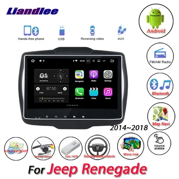 Masina Android Sistem Multimedia Pentru Jeep Renegade 2014-2018 Auto de Radio-Navigație GPS HD Touch Ecran