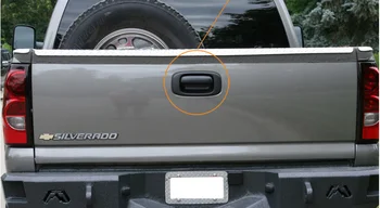 Masina de mers înapoi din Spate Vedere aparat de Fotografiat Android Pentru Chevrolet Silverado GMC Sierra 2014-2018 Camion Coada Mânerul Ușii Camera de mers inapoi Imagine 2