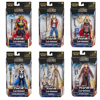 ML Legende Thor: Dragoste și Tunete de Acțiune Figura Jucării Thor Groot Star-Lord Figurina 6 Inch Model Figuras Anime Cadou pentru Copii
