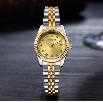 Moda 2022 Wlisth Reloj Mujer Cuarț Încheietura Mîinii Ceas Pentru Femei Brand De Top De Lux Celebru Doamnelor Ceas Calendar De Afaceri Relogio Feminino Imagine 2